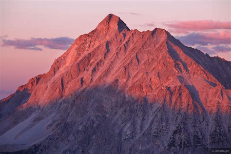 Capitol Peak Alpenglow | Elk Mountains, Colorado | Mountain Photography ...