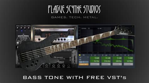 Modern Metal Bass Guitar Tone w/ Free VST's - Tutorial - YouTube