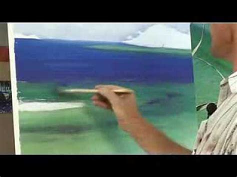 Acrylic Painting Techniques - Wet In Wet - YouTube