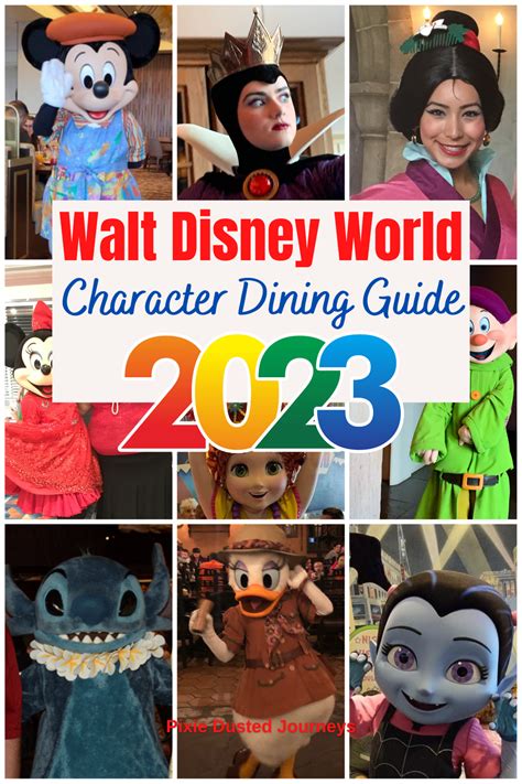 The ultimate guide to Disney World Character Dining 2023, Find out ...