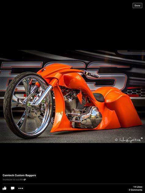 Always raising the bar!! | Bagger, Bagger motorcycle, Cool bikes