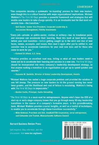 First 90 Days Book Summary : The First 90 Days Critical Success ...