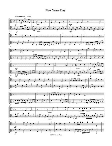 Holiday Etudes/Duets Alto Clef Book by Sy Brandon Sheet Music for Instrumental Duet at Sheet ...