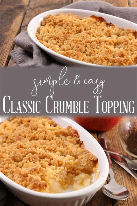 Easy Crumble Recipe - foodrecipestory