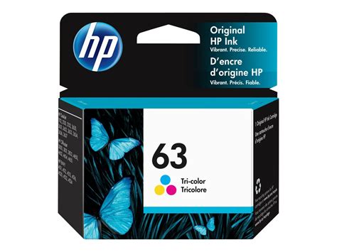 HP 63 - color (cyan, magenta, yellow) - original - ink cartridge - F6U61AN#140 - Ink & Toner ...