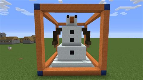 Snowman Minecraft Map