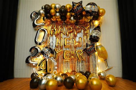 Enlighten your celebrations and make them quite special with our New Year Party Decor | Hyderabad