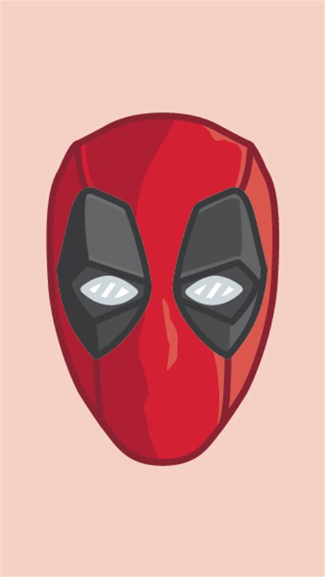 Deadpool Mask Drawing