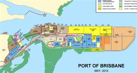 Brisbane Cruise Ship Terminal Map - Island Maps