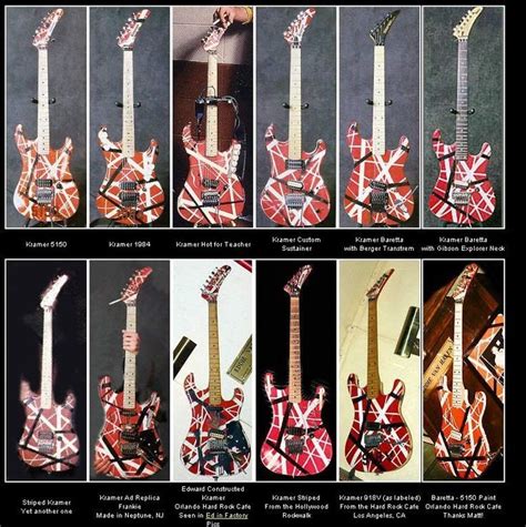 EVH Kramer guitars | Eddie van halen, Van halen, Guitar design