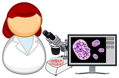 Microbiology Concept Icon. Science Lab Idea Thin Line Illustration ...