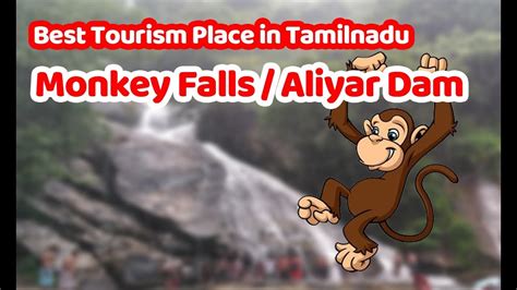 Best Tourism Place in Tamilnadu - Monkey Falls & Aliyar Dam - YouTube