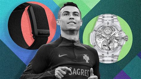 Cristiano Ronaldo Pairs $500 Fitness Tracker With $500,000 Hublot Watch - DMARGE