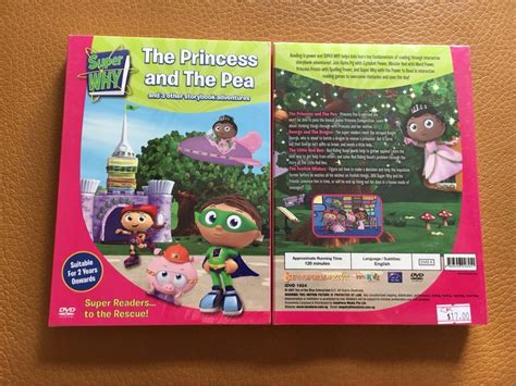 (New) Super Why - The Princess & the Pea & 3 other storybook adventures, Music & Media, CDs ...