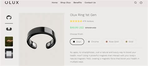 Olux Ring Review: Can This Smart Ring Improve Your Health? - jewelryreviewsonline.com