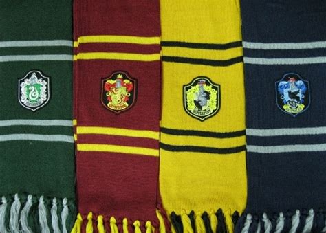 Harry Potter scarf 1.5m length Houses inspired scarf with