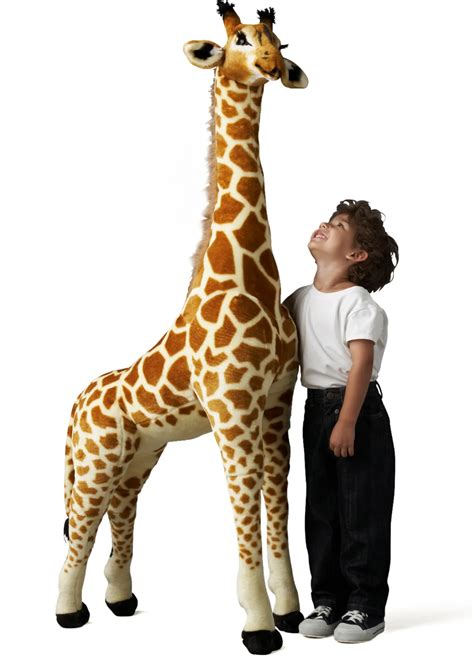 Melissa & Doug Tall Giraffe Plush | Giraffe stuffed animal, Giraffe ...