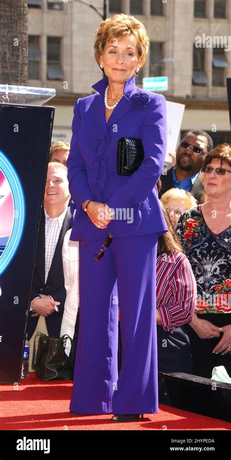 Judge Judy Sheindlin Hollywood Walk of Fame Ceremony. Picture: UK Press ...