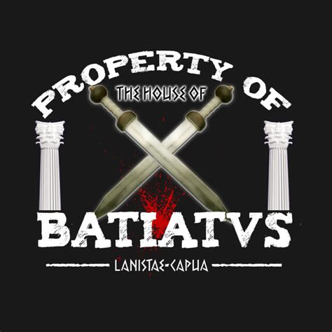 Spartacus House of Batiatus - Spartacus - T-Shirt | TeePublic