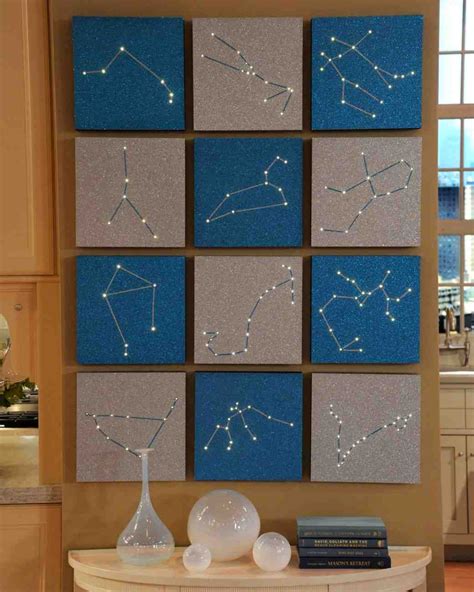 Zodiac Constellation Wall Art | Constellation wall art, Constellations ...