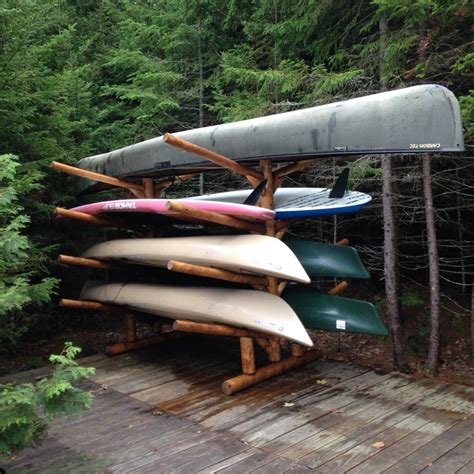 Outdoor Kayak Storage | Cedar Canoe & Kayak Racks for Sale Online