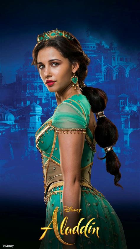 Naomi Scott As Jasmine Disney Princesa Jasmine, Jasmine E Aladdin, Film Aladdin, Disney Aladdin ...