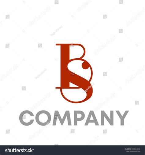 Bs Logo Icon Design Template Sign Stock Vector (Royalty Free) 1582244038