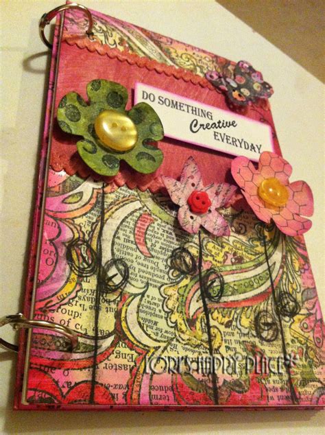 Lori's Happy Place: Do Something Creative Everyday Art Journal