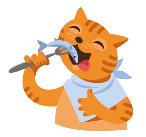 Cute Cat Eats: Over 9,978 Royalty-Free Licensable Stock Vectors ...