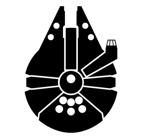 Millennium Falcon Icon Star Wars Millennium Falcon Symbol - Clip Art Library