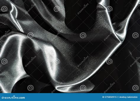 Black Silk Texture Background Stock Image - Image of light, seta: 275850915