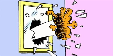 Garfield Thrown Out the Window Makes Classic Comic Strip Hilarious ...