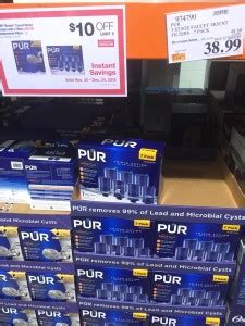 PUR MaxION Water Filter Replacement Costco Price Panel - Harvey @ Costco