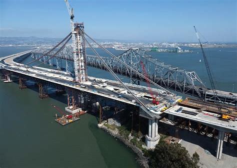 San Francisco/Oakland Bay Bridge - building of the new eastern span | Köprü