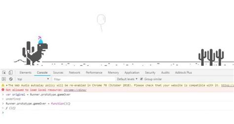 How to play the Dino runner Google Chrome dinosaur game while online ...
