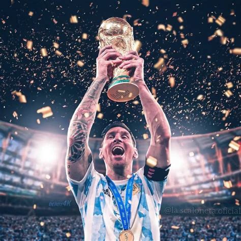 Messi Lifting The World Cup Wallpapers - Wallpaper Cave