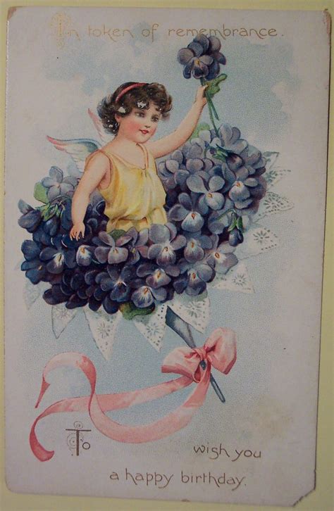 Vintage Birthday Postcard | Dave | Flickr