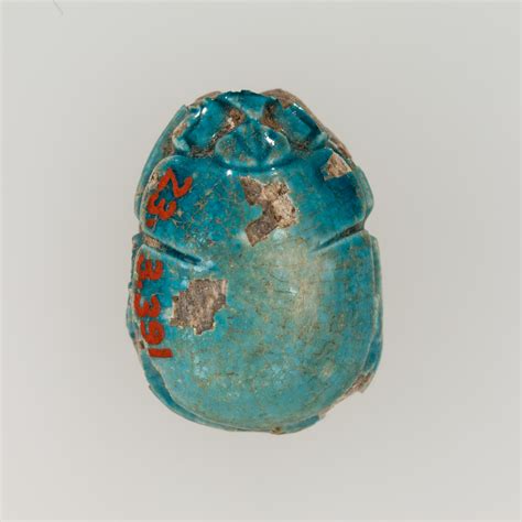 Scarab | New Kingdom | The Metropolitan Museum of Art