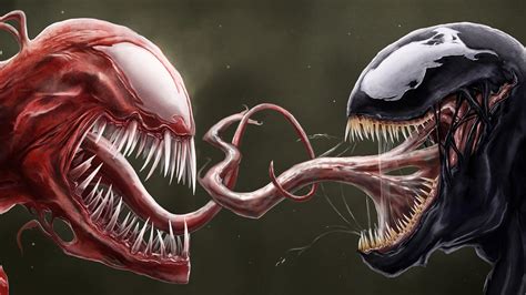 Carnage And Venom Artwork Wallpaper,HD Superheroes Wallpapers,4k Wallpapers,Images,Backgrounds ...