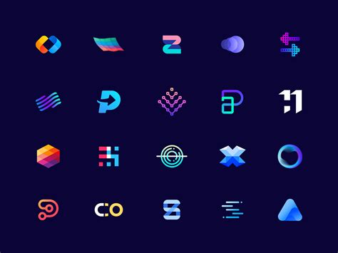 Fintech logo collection 2014-2019 by Aiste for smart by design™ on Dribbble