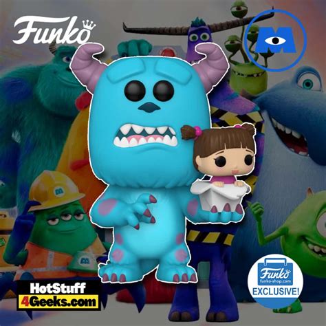 Sulley With Boo Funko Pop! Disney Pixar Monsters, | ubicaciondepersonas ...