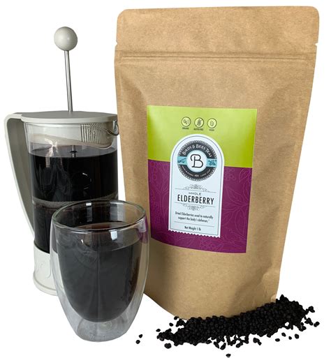 Elderberry Tea Organic - Bulk Elderberry - Whole Dried Organic Elderbe ...