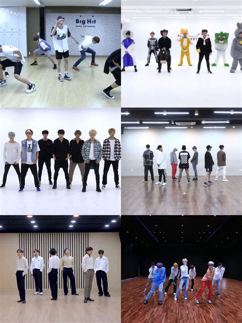 The evolution of BTS's practice room - from a small room to a beautiful dance studio | allkpop