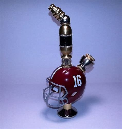 Alabama Crimson Tide Helmet Pipe Stand Alone Design