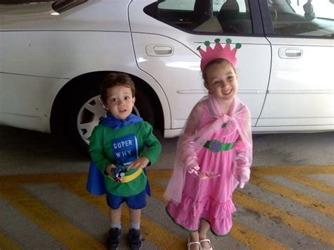 Super Why & Princess Presto - homemade costumes 2012. | Homemade ...