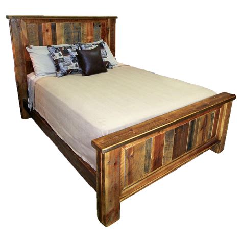 Reclaimed Wood Panel Bed | Four Corner Furniture | Bozeman MT