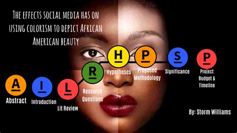 colorism & social media by Tydasia Williams