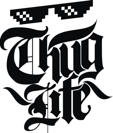 Thug Life Logo Transparent Background Png Png Arts - vrogue.co