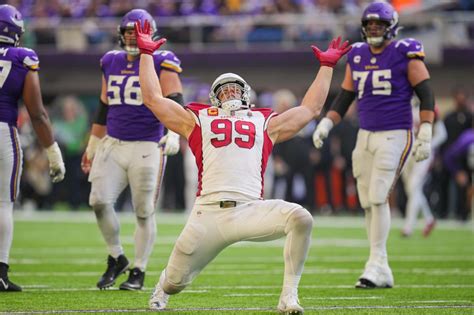 Arizona Cardinals DE J.J. Watt Clarifies Jared Allen Sack Celebration ...