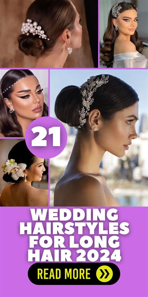 Embracing Elegance: Top Wedding Hairstyles for Long Hair in 2024 | Wedding hairstyles, Bride ...